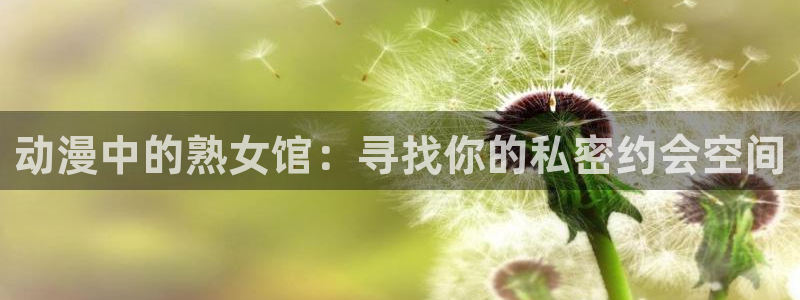 动漫天堂官网：动漫中的熟女馆：寻找你的私密约会空间