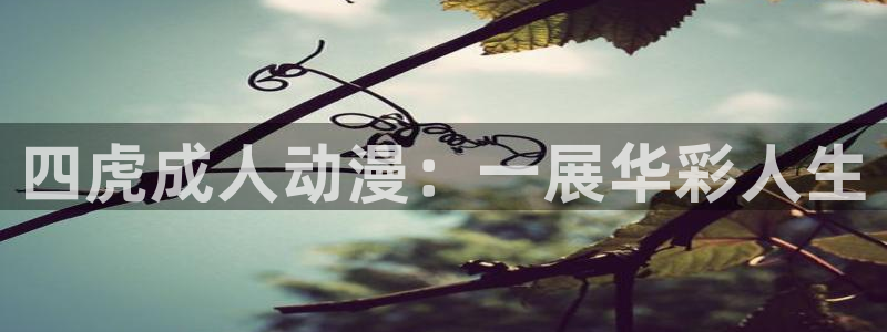 亚洲成人动漫天堂：四虎成人动漫：一展华彩人生