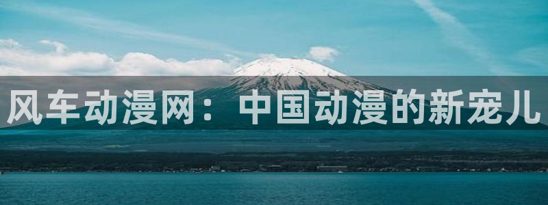 亚洲动漫天堂：风车动漫网：中国动漫的新宠儿